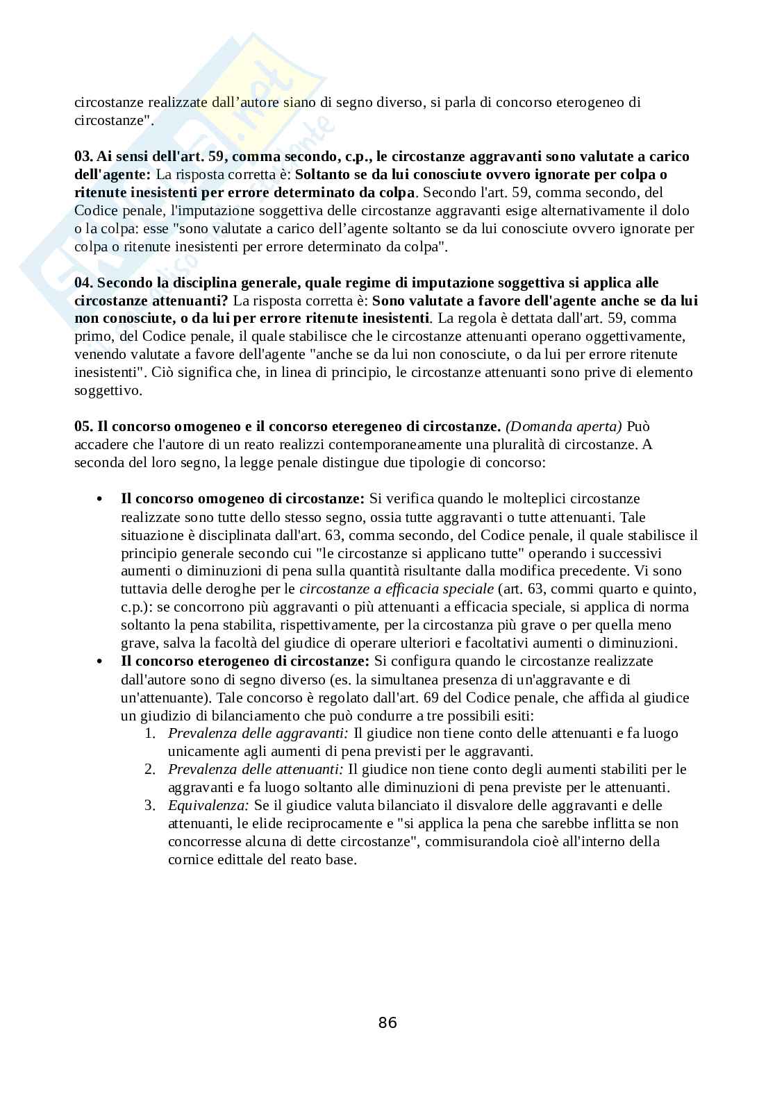 Paniere Diritto penale Pag. 86