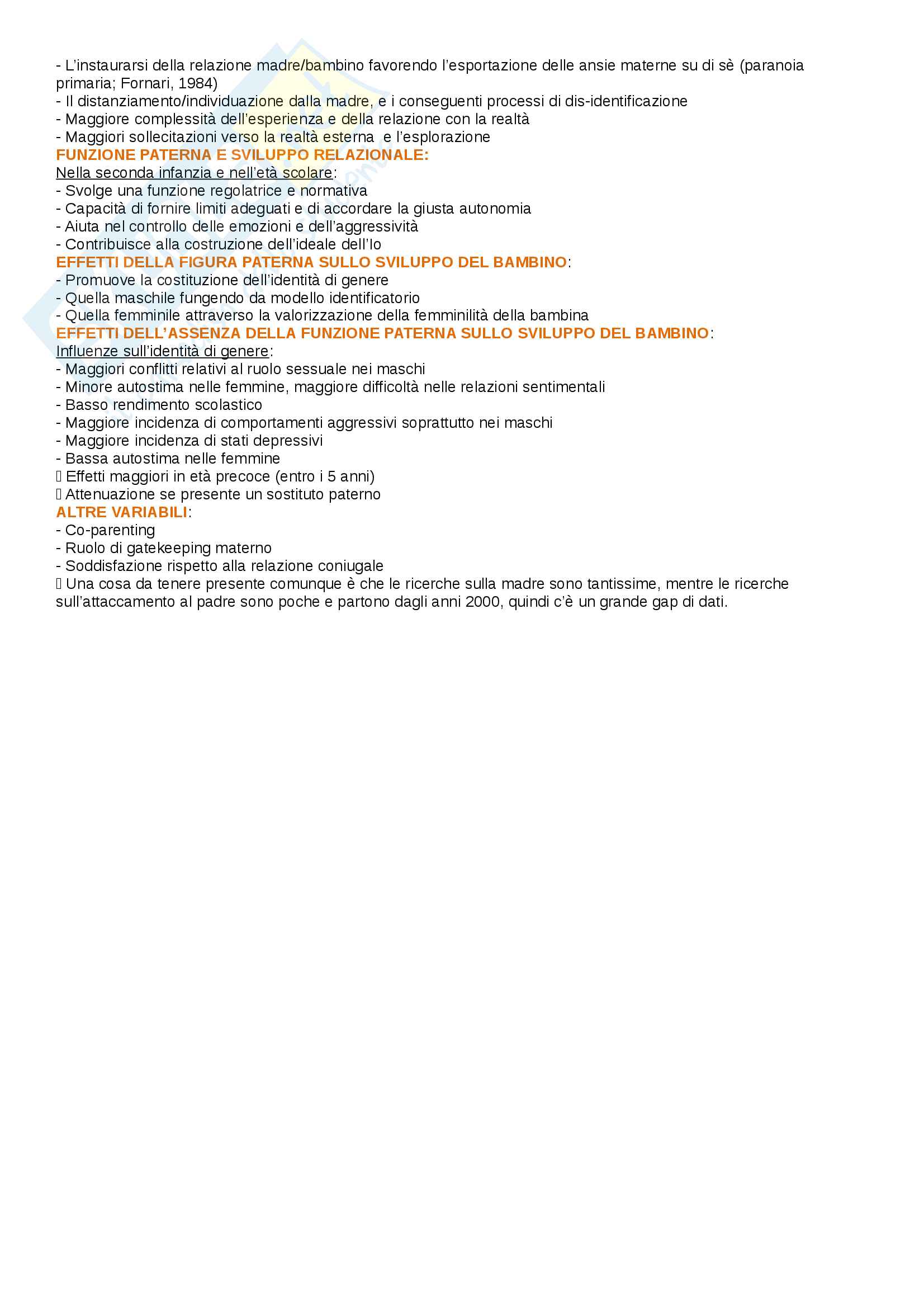 Sunto di psicologia dello sviluppo socio-affettivo, prof Riva Crugnola. Libro consigliato la relazione genitore bambino. Tra adeguatezza e rischio; Il bambino e le sue relazioni, Riva Crugnola Pag. 21