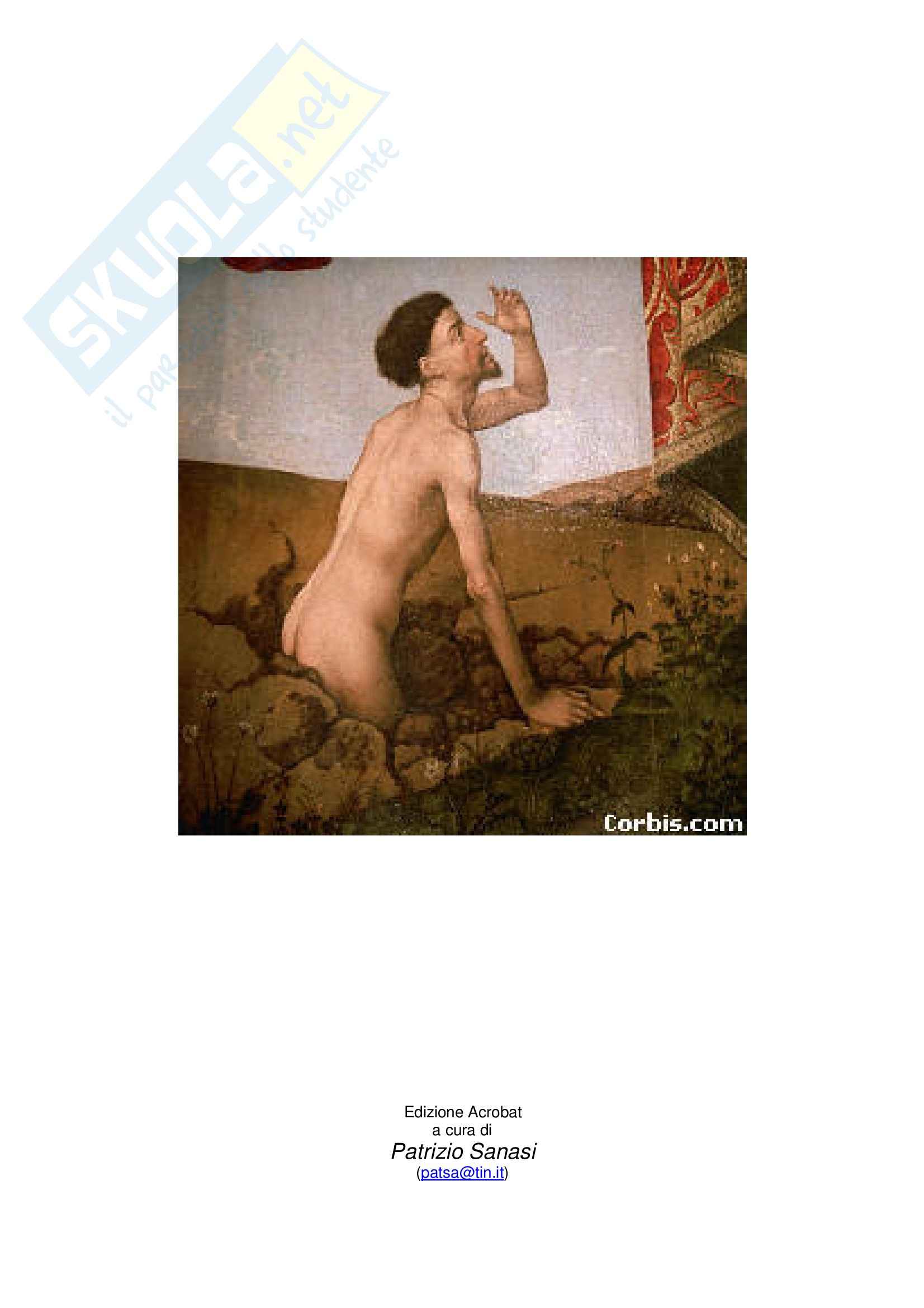 Riassunto esame Letteratura tedesca, prof. Frola, libro consigliato Tonio Kruger Pag. 1