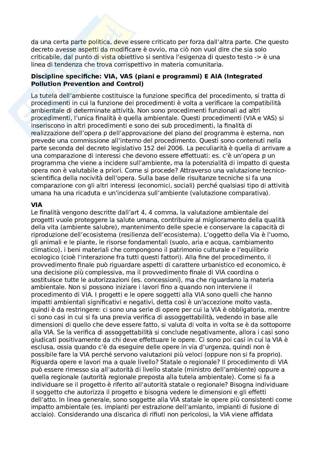 Diritto dell'ambiente Pag. 36