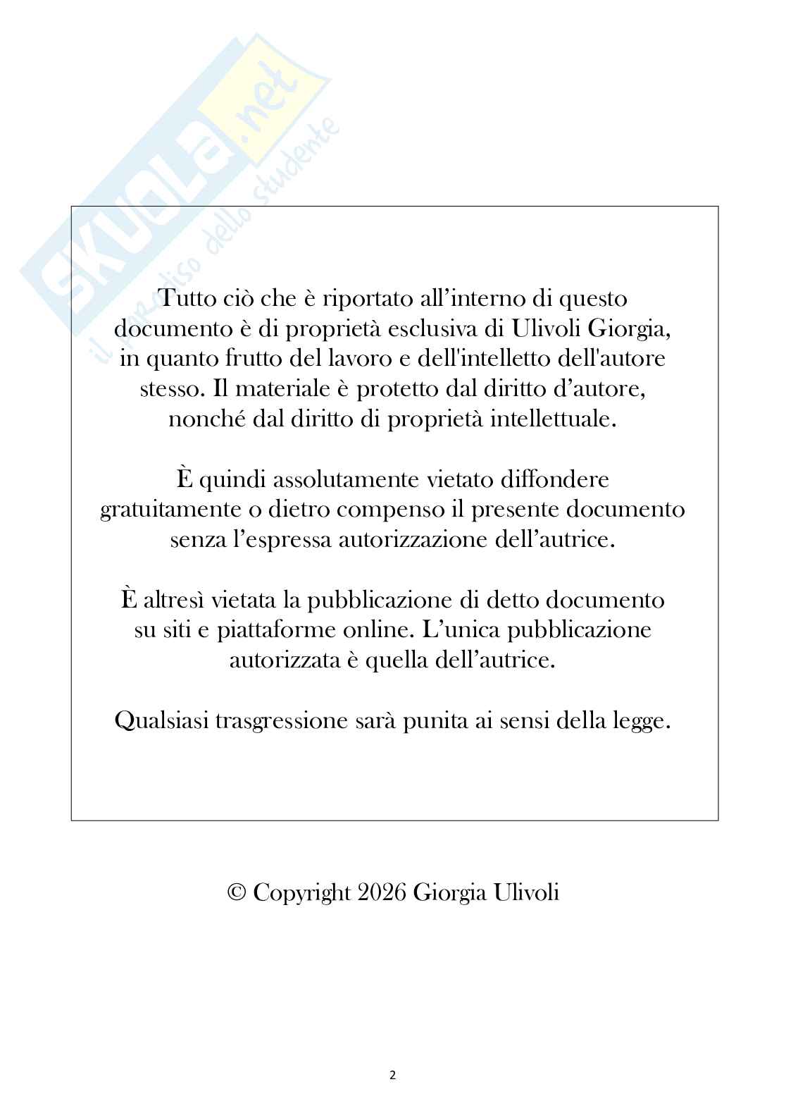 Diritto processuale amministrativo (tutte le lezioni)  Pag. 2