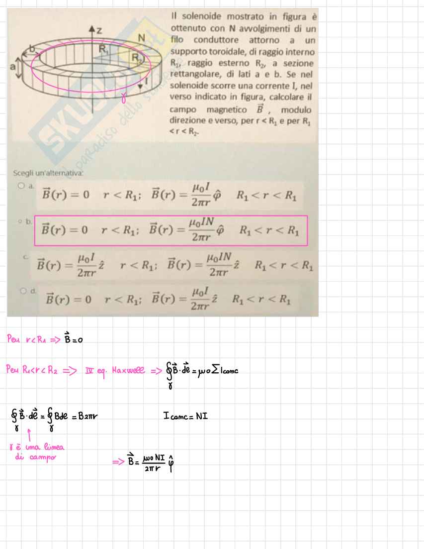 Esami di Fisica 2 svolti (parte 2) Pag. 1