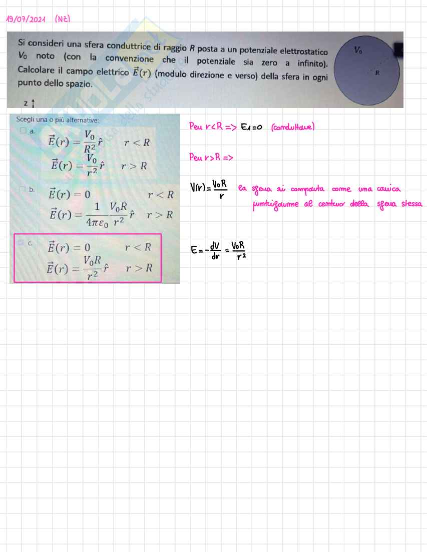 Esami di Fisica 2 svolti (parte 2) Pag. 21
