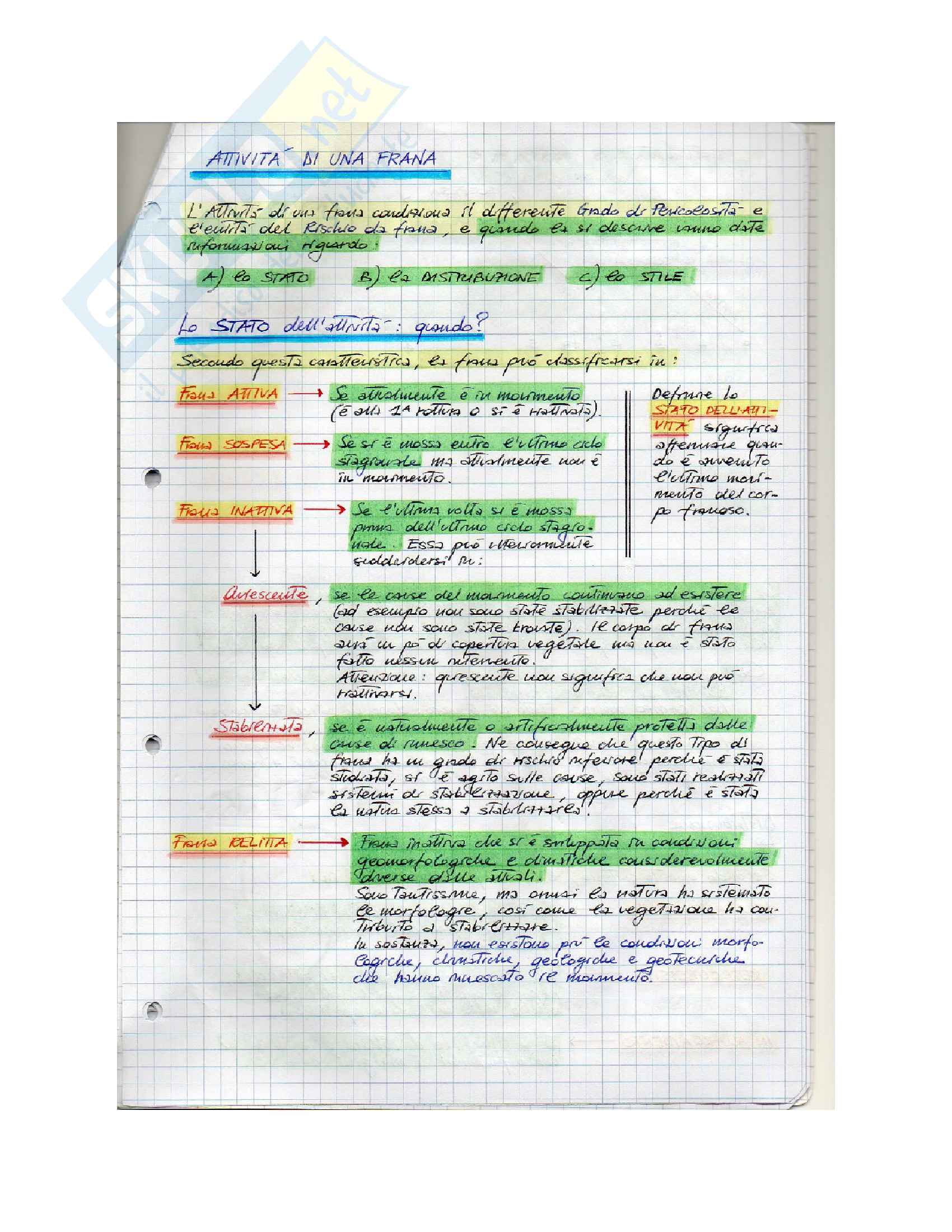Stabilità dei Pendii (Parte 1) Pag. 21