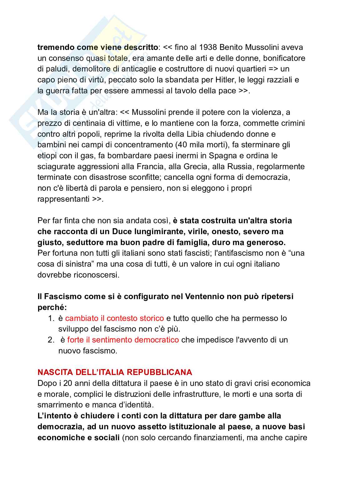 Storia contemporanea  Pag. 31