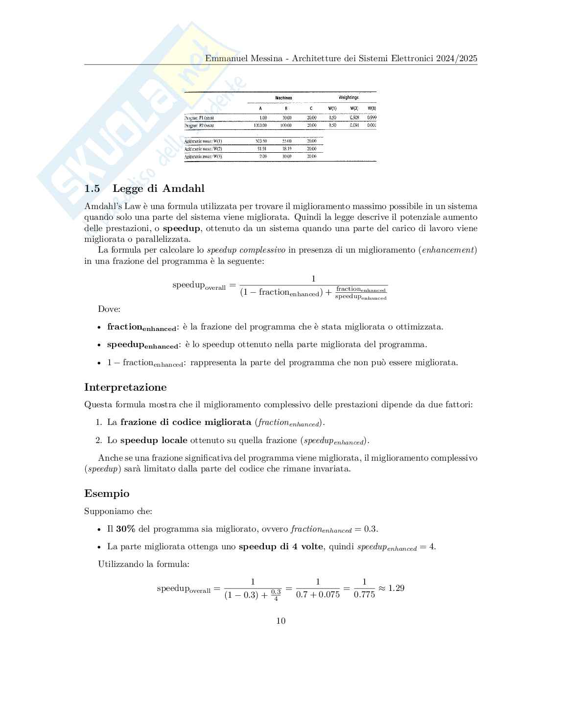 Architetture dei sistemi di elaborazione - Appunti completi (MIPS, ARM Cortex-M3, Pipeline, Cache)  Pag. 11