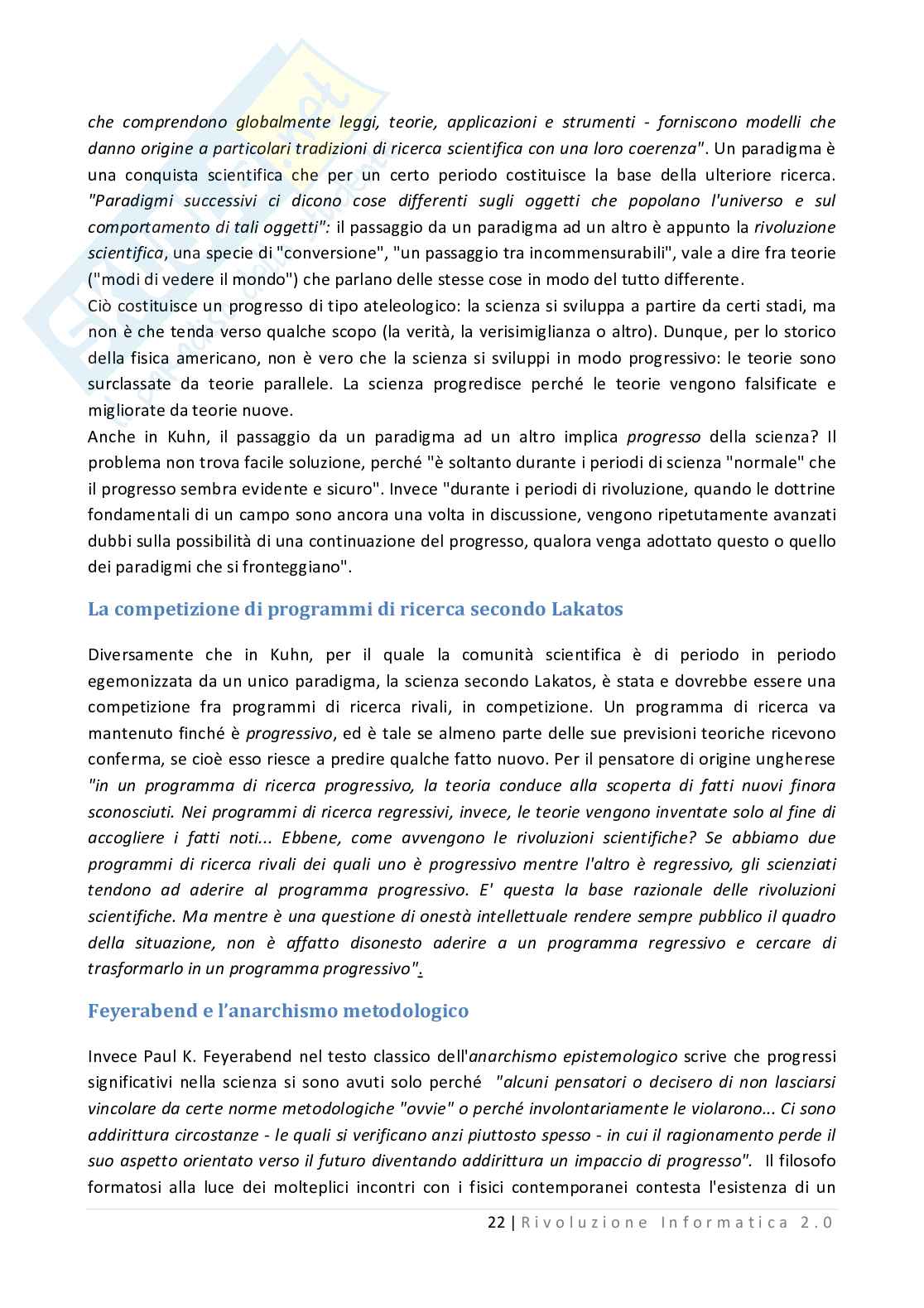 Rivoluzione Informatica 2.0 Pag. 21