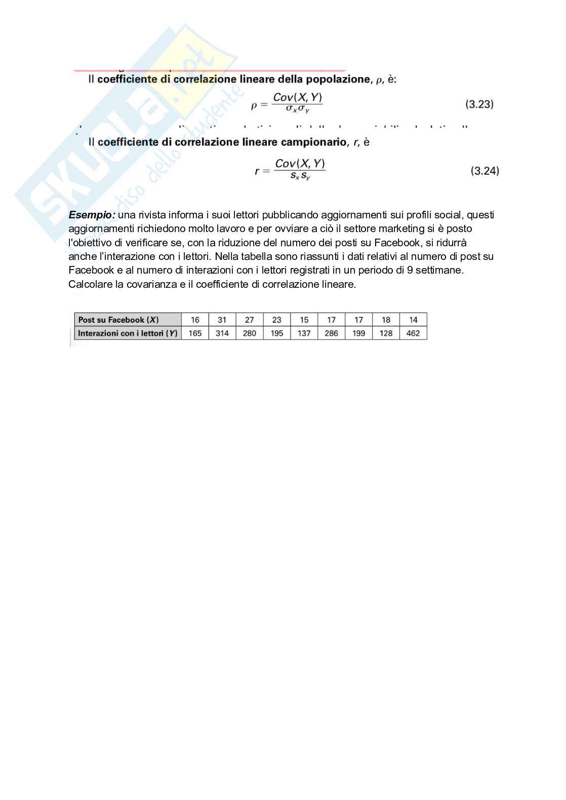 Appunti di Statistica  Pag. 26