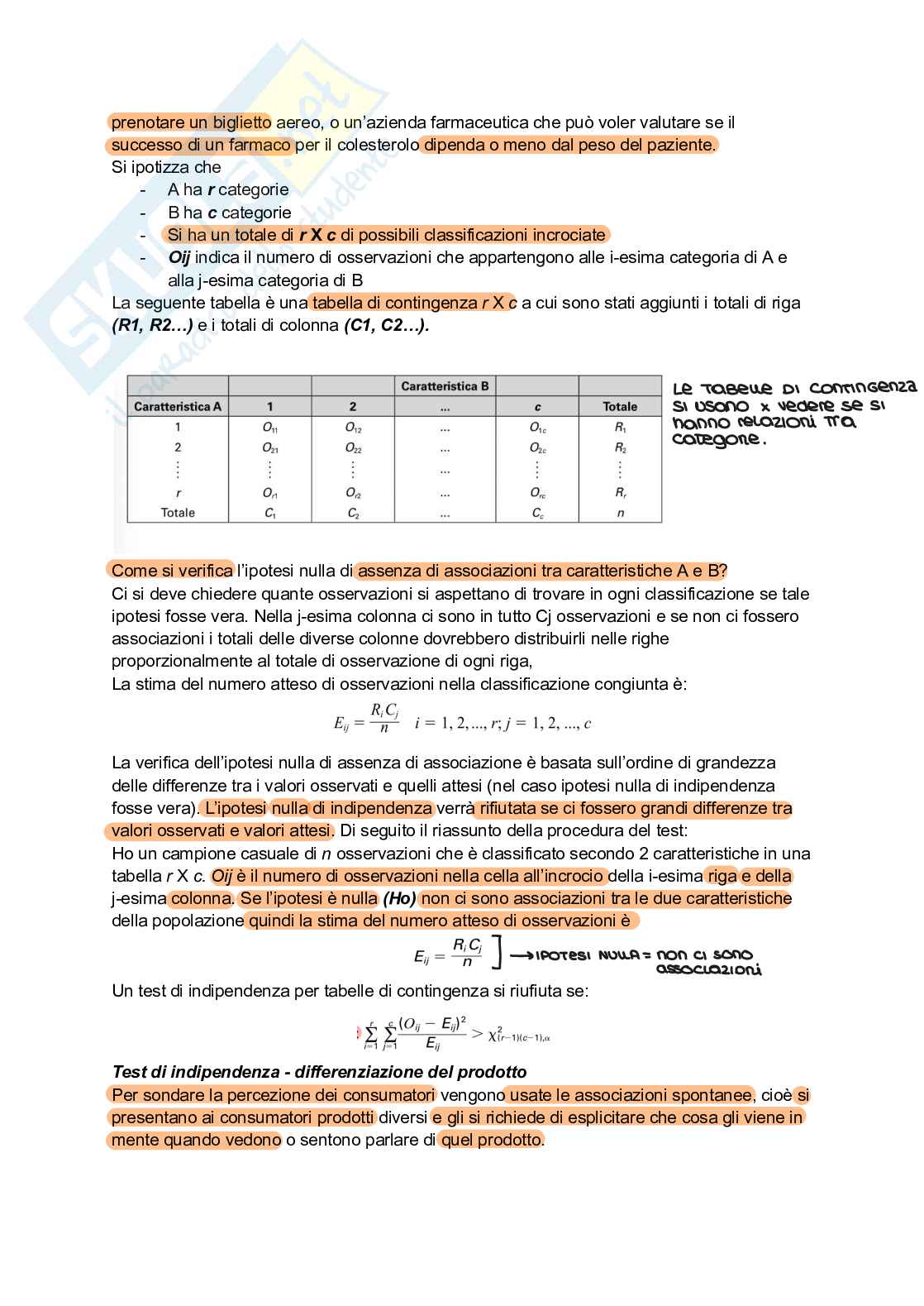 Appunti di Statistica  Pag. 31