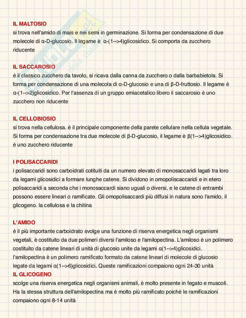 Carboidrati Pag. 6