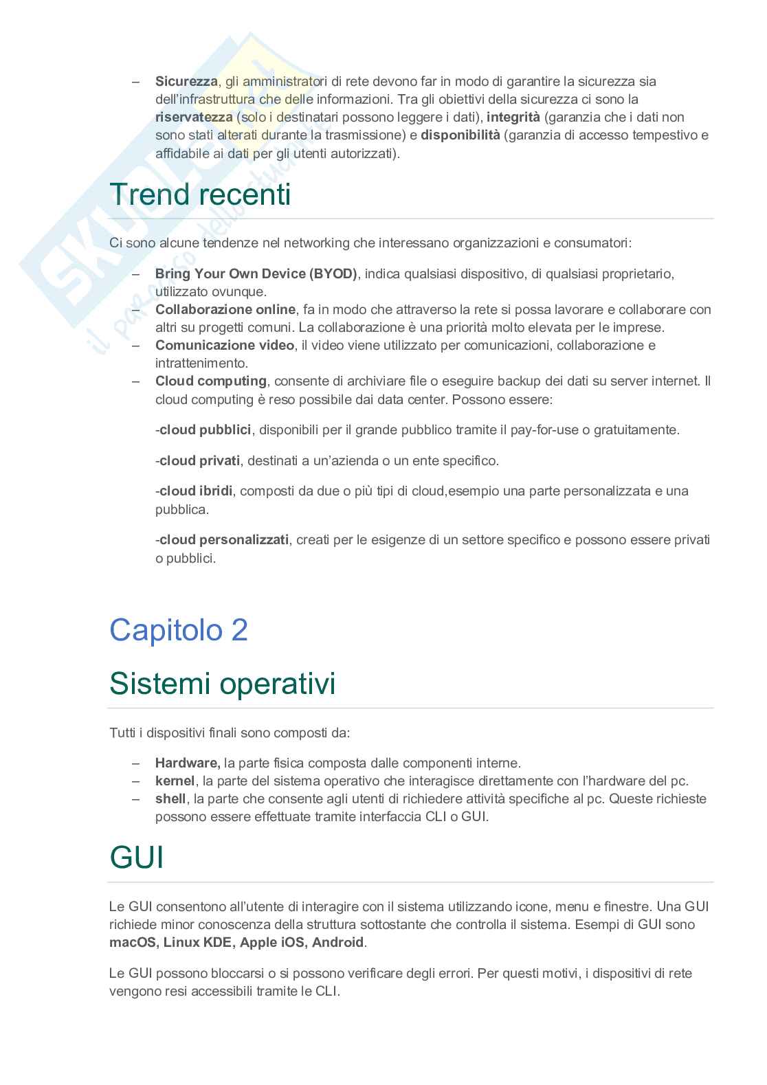Fondamenti CCNA Pag. 2