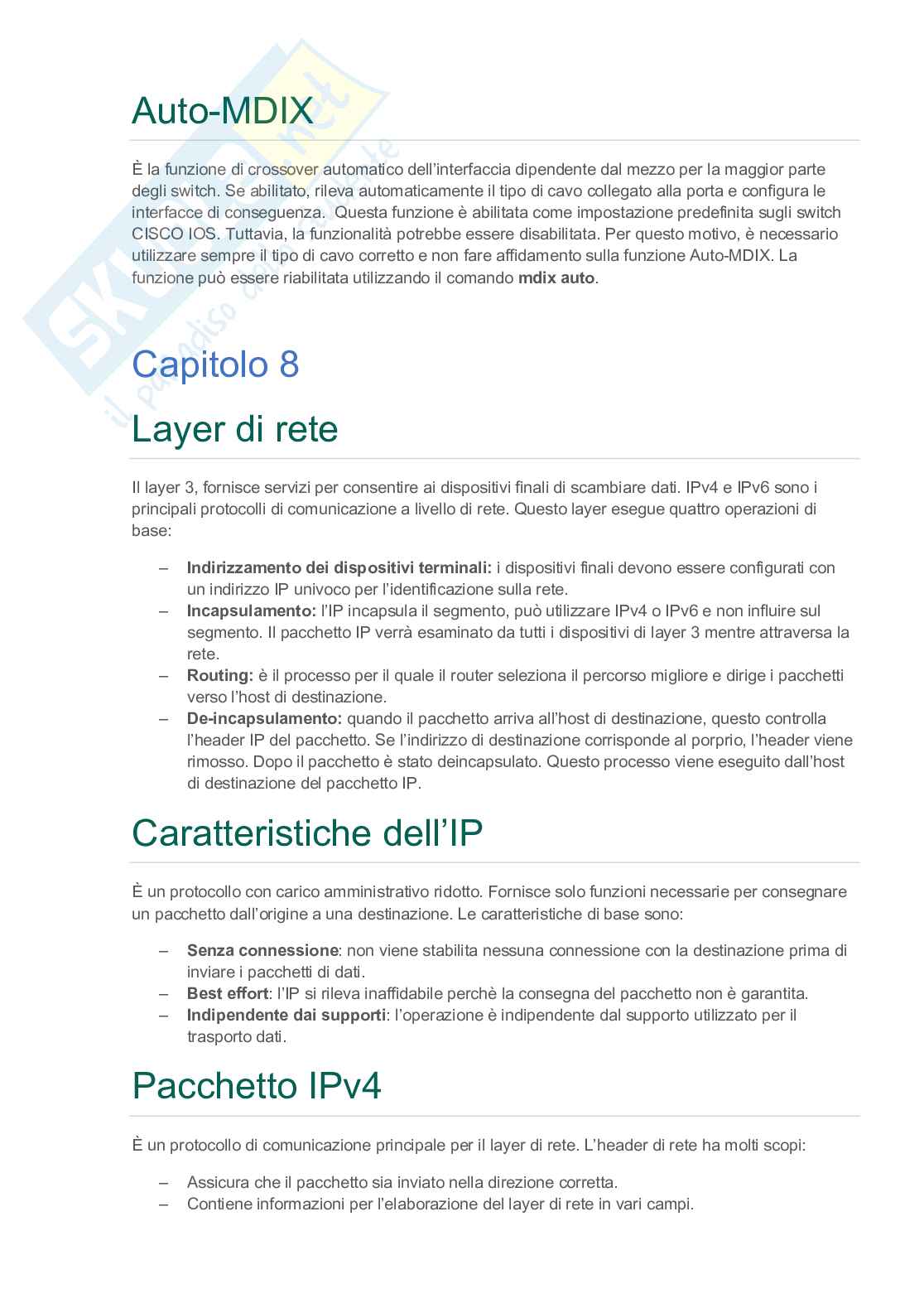 Fondamenti CCNA Pag. 26