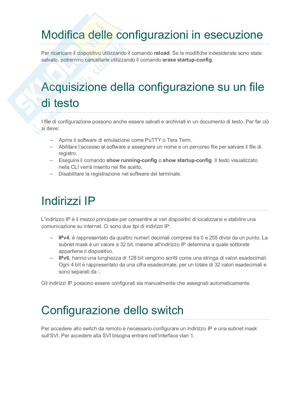 Fondamenti CCNA Pag. 6