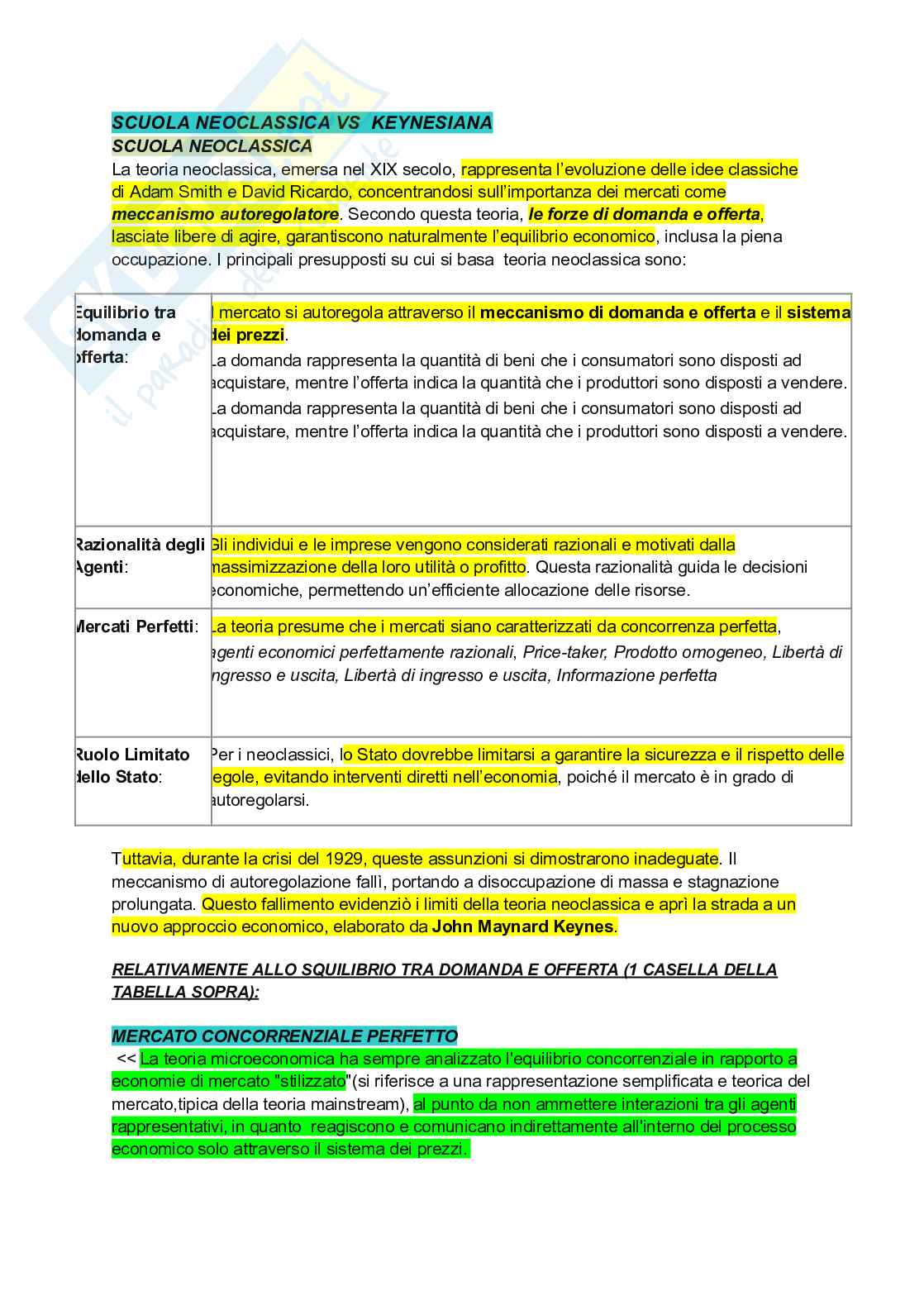 Programma di Storia dell'economia e dell'impresa Pag. 26