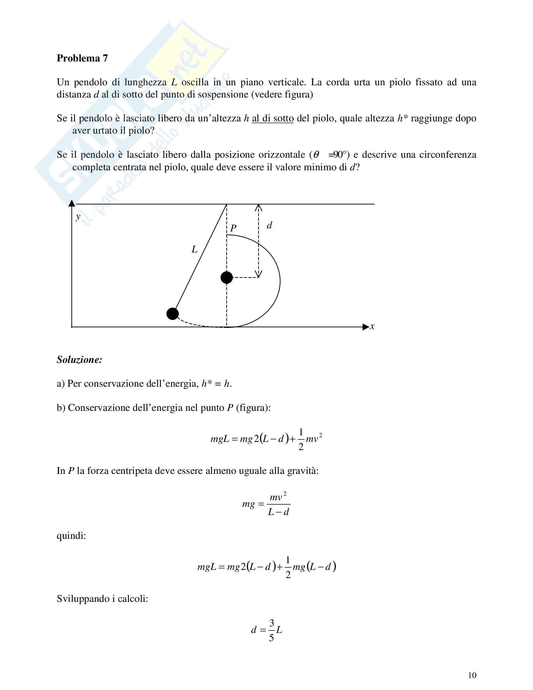 Risoluzione problemi di fisica Pag. 36