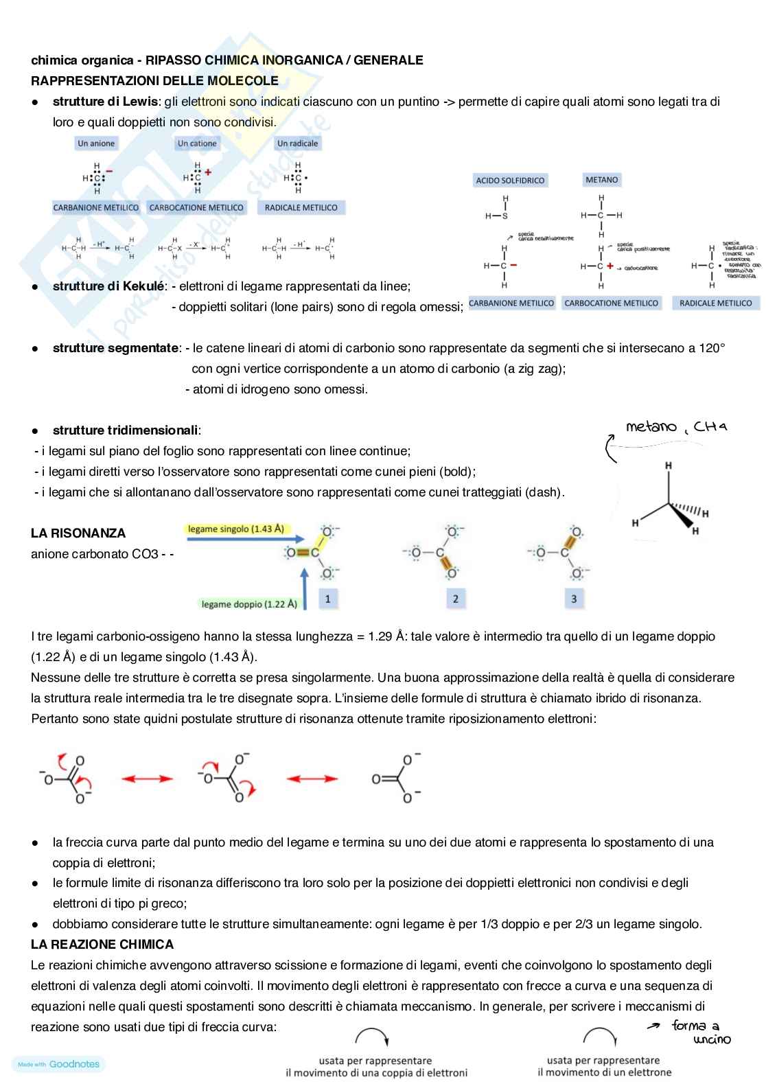 Chimica organica I Pag. 1