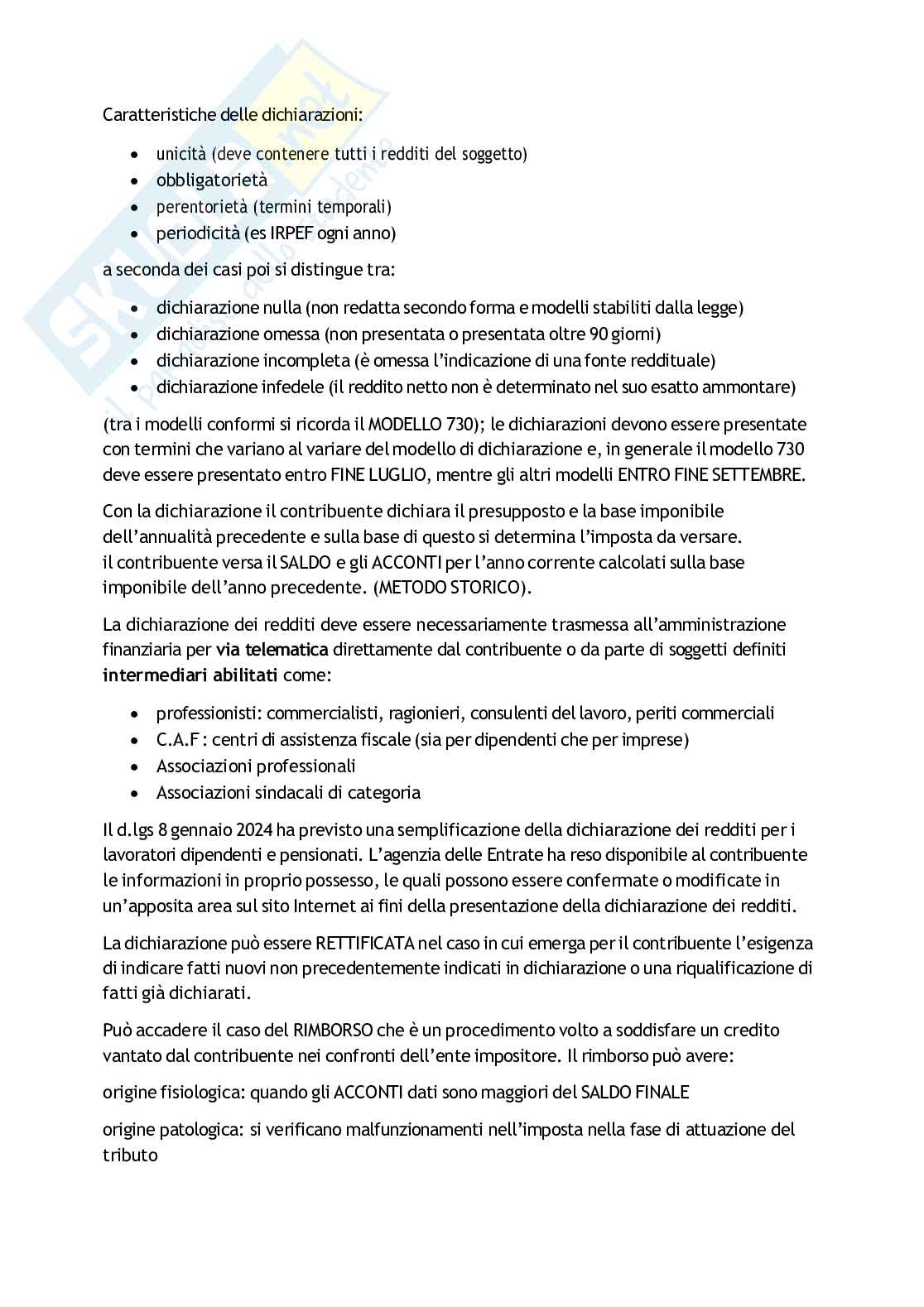 Appunti di Diritto tributario Pag. 11