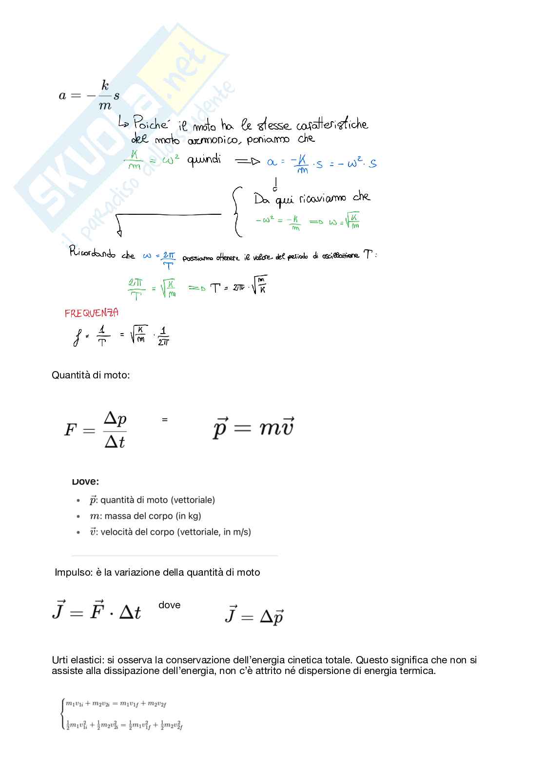 Fisica - Appunti formulario Pag. 16