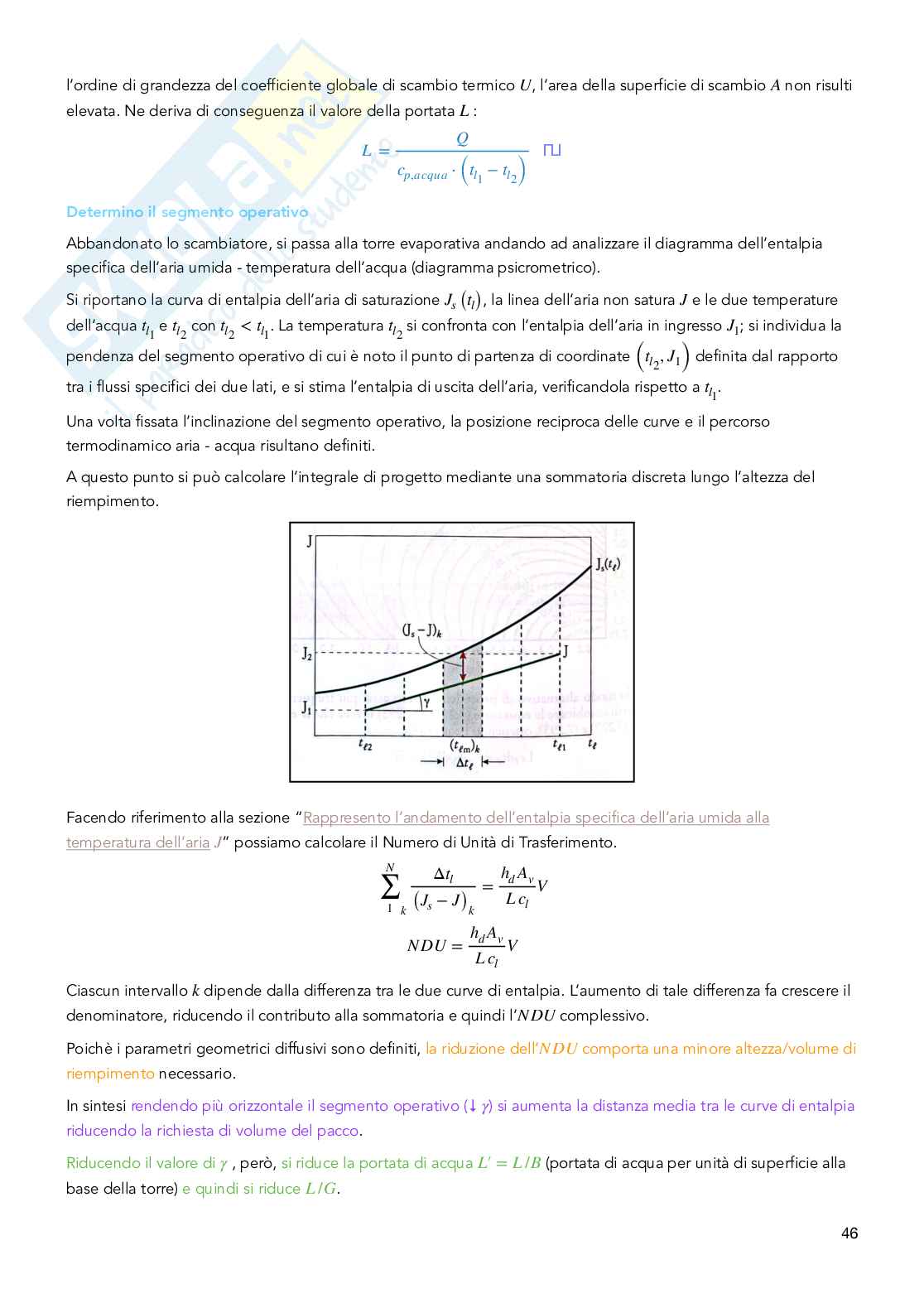 Domande d'esame Termotecnica   Pag. 46