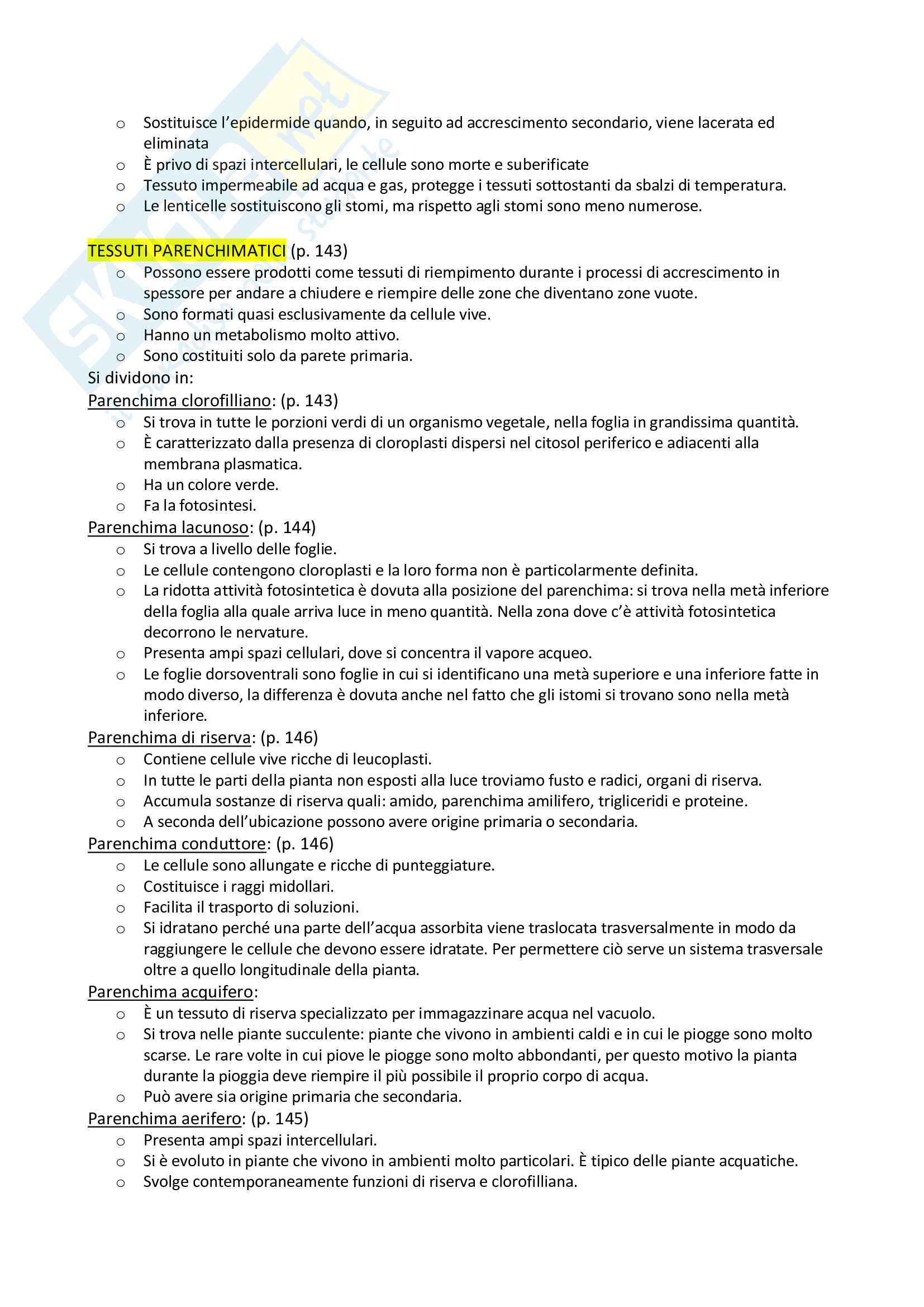 Biologia vegetale Pag. 11