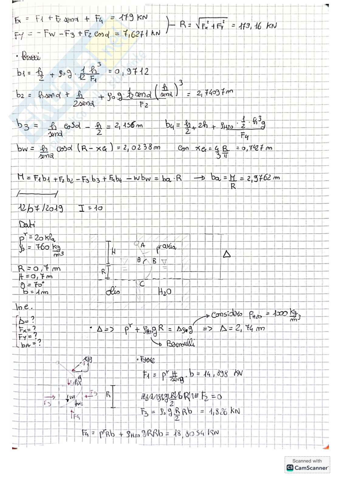 Esercizi Fluidodinamica - parte 1 Pag. 2