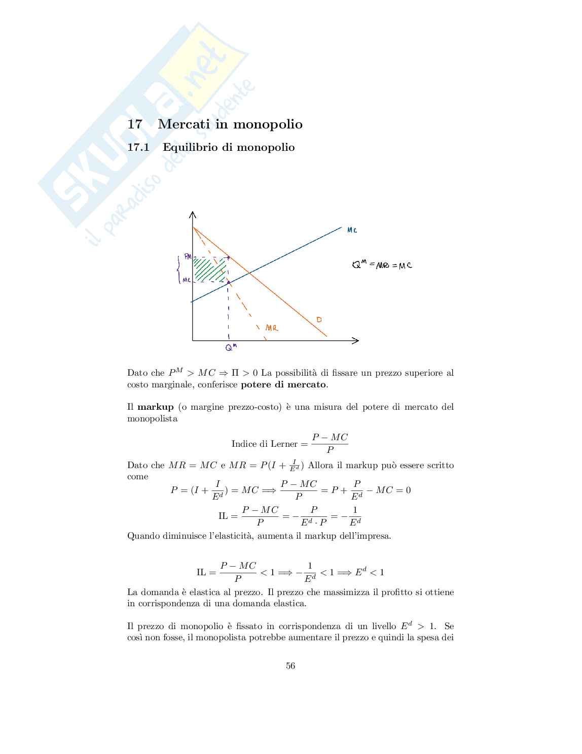 Fondamenti di Economia - Appunti completi del corso Pag. 56