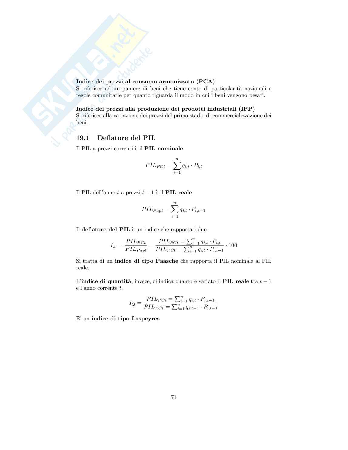 Fondamenti di Economia - Appunti completi del corso Pag. 71