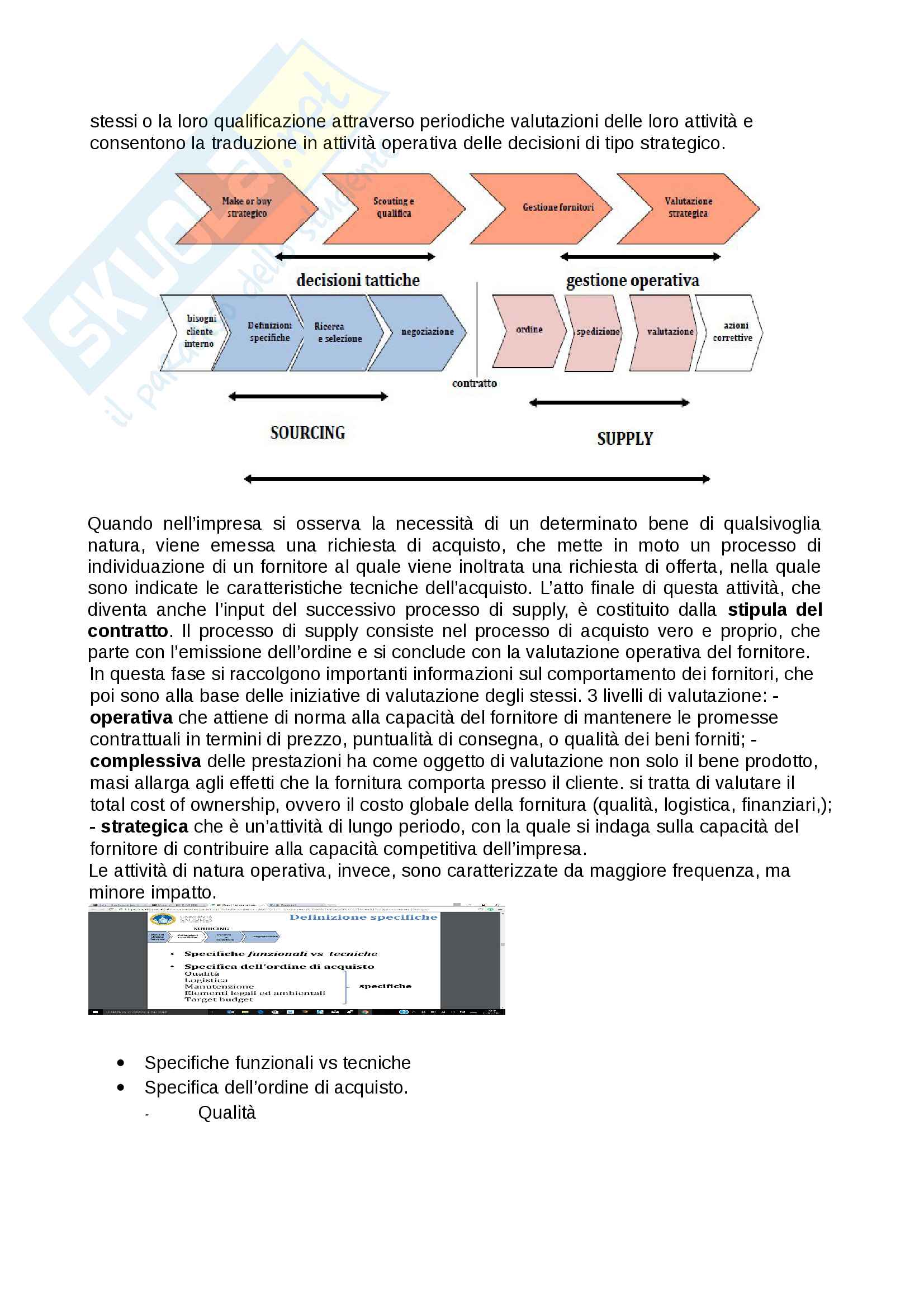 Operations, Supply Chain e Strategie competitive Pag. 21