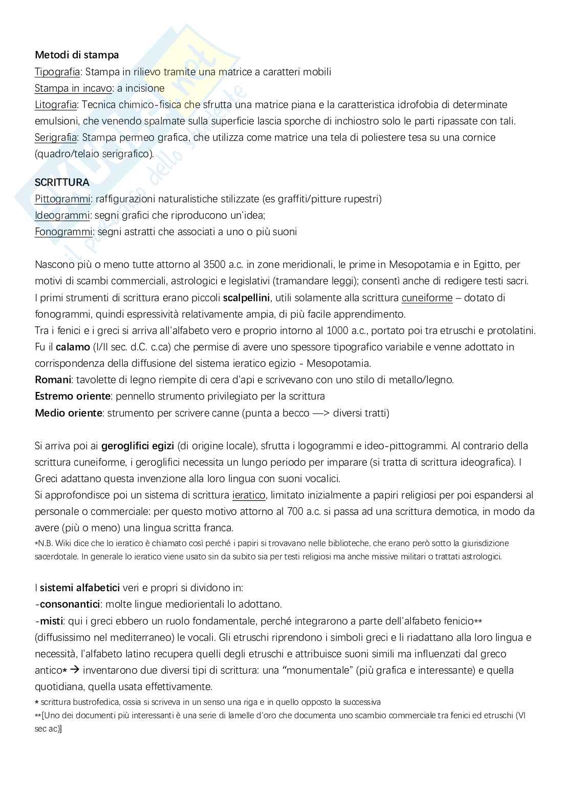 Appunti Storia dell'arte, del design e dell'architettura Pag. 1