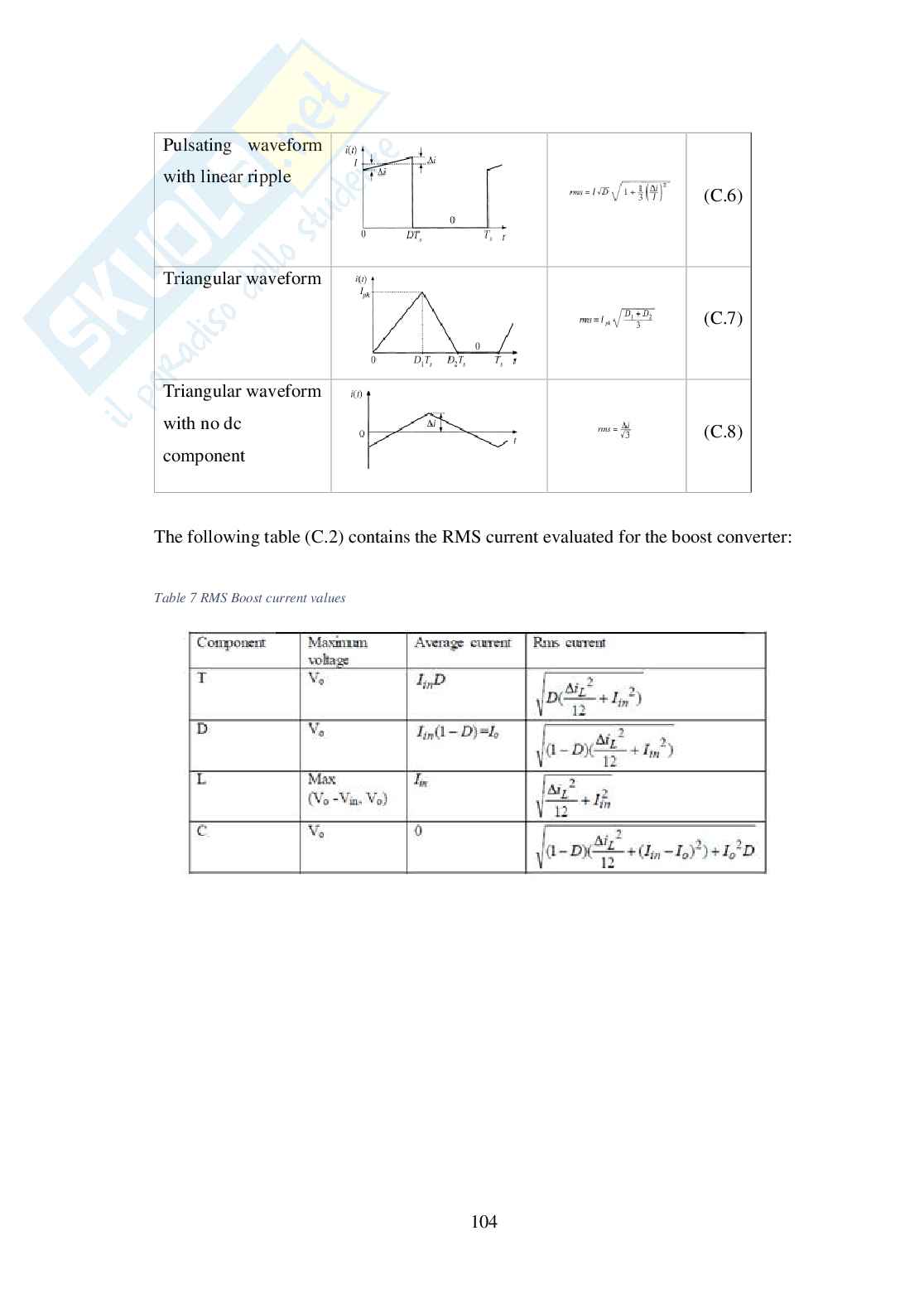 Condizioni di commutamento di hard-switching nei convertitori DC/DC Pag. 16