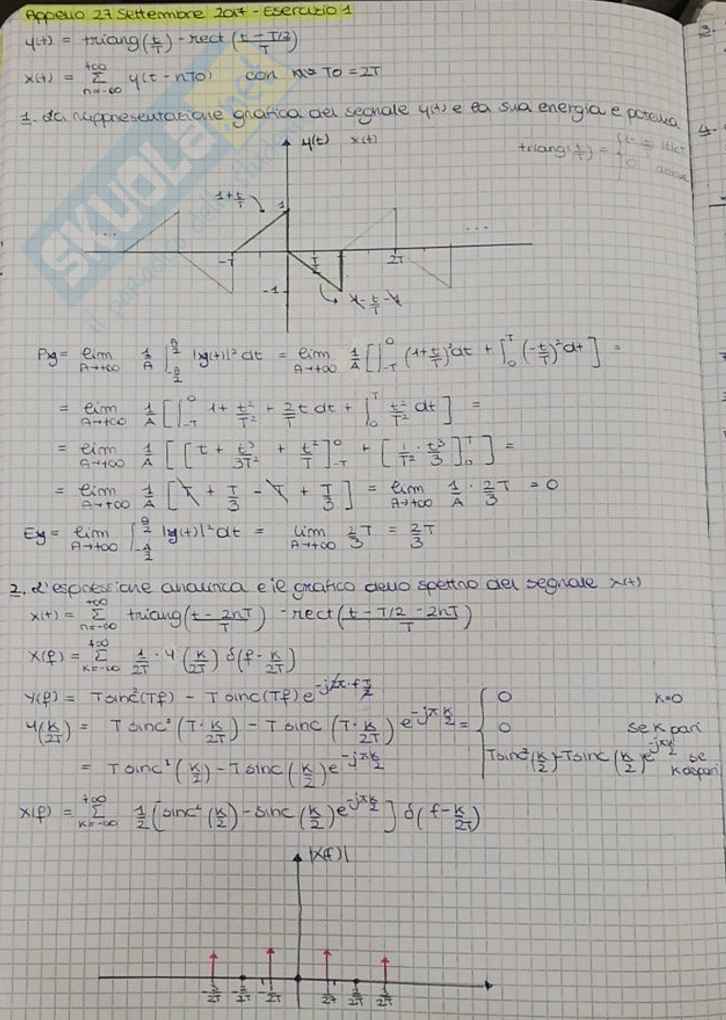 Esercizi segnali determinati - Parte 2 Pag. 26