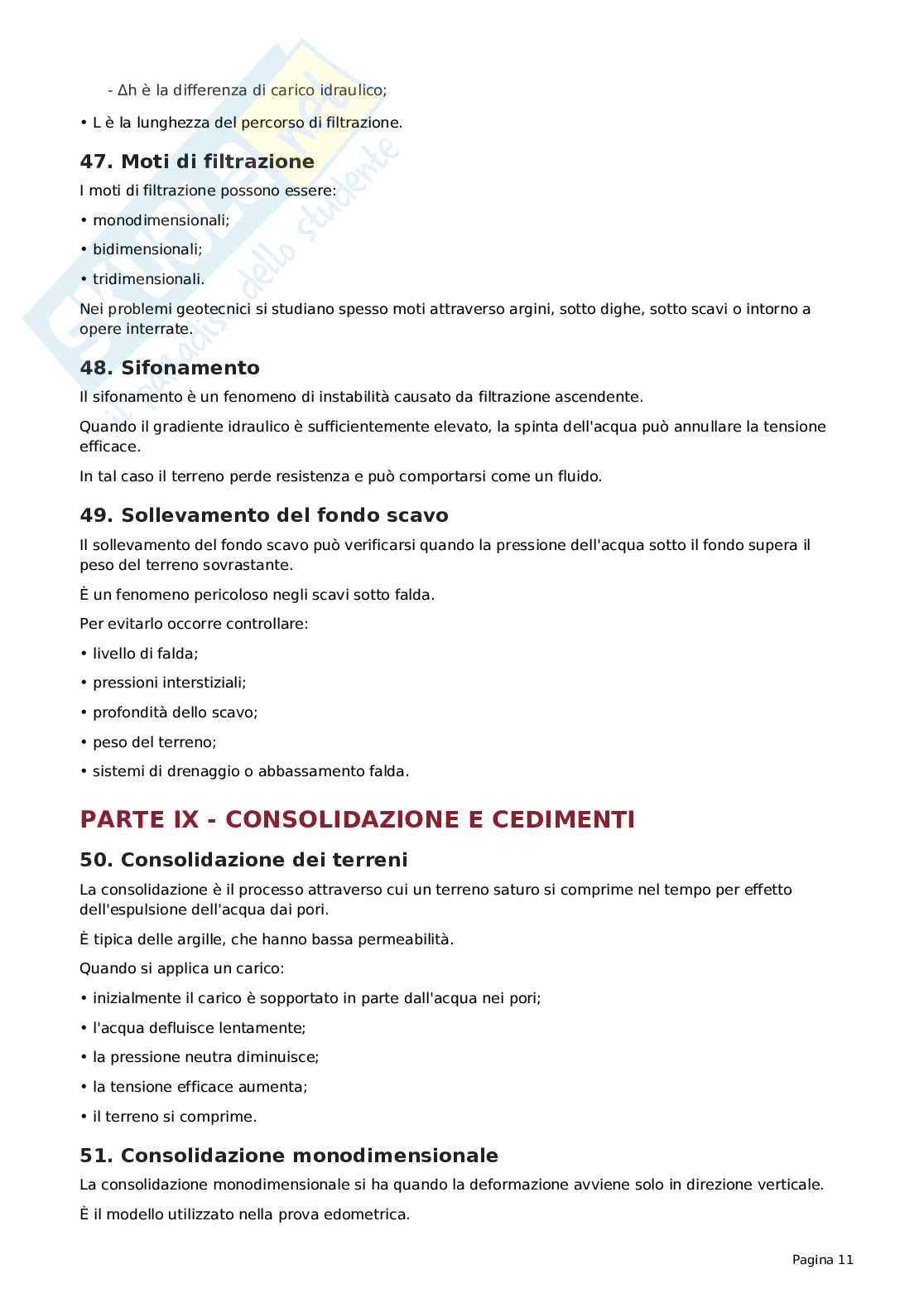 Geotecnica - Appunti per ripasso Pag. 11