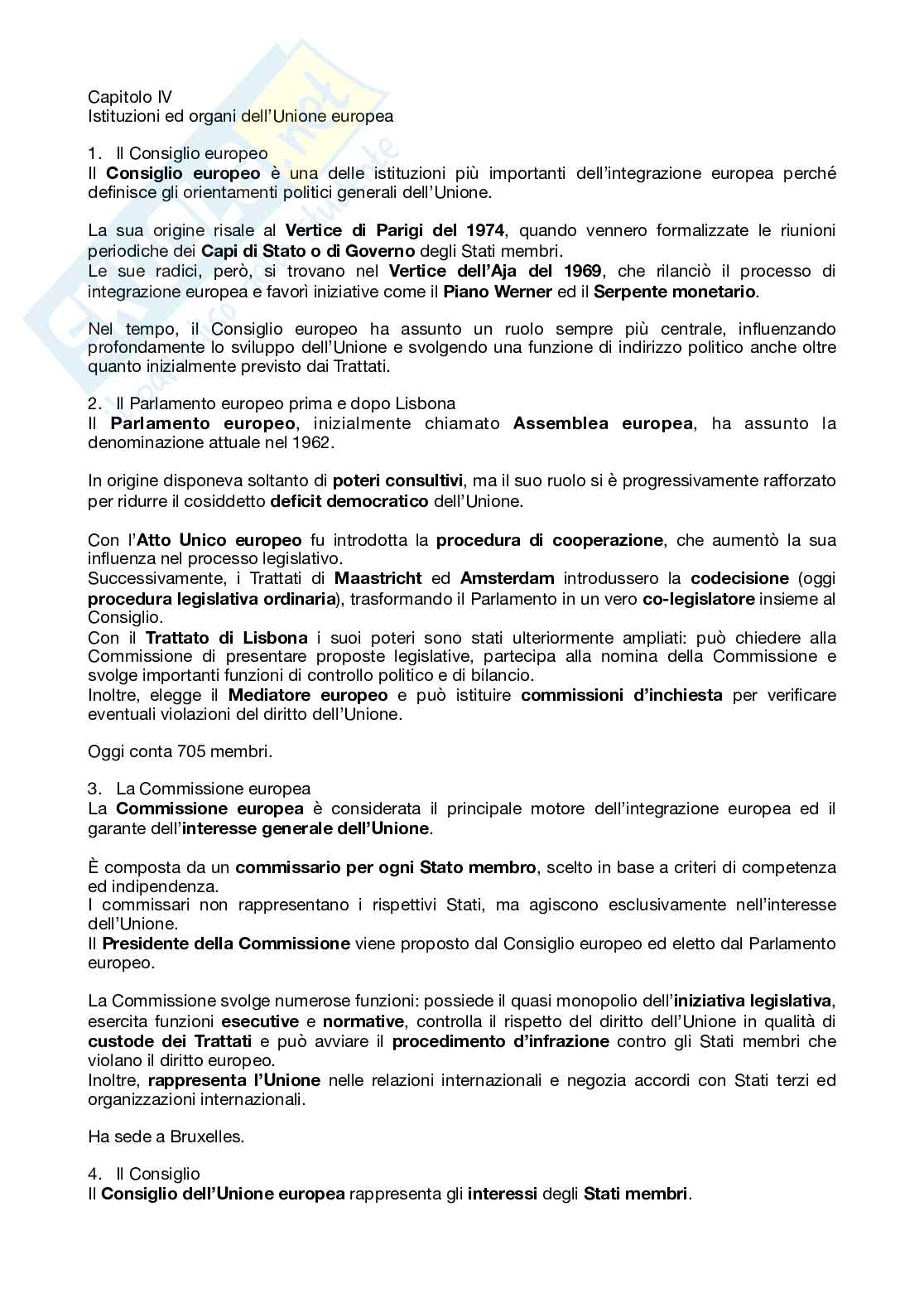 Diritto dell'Unione Europea  Pag. 11