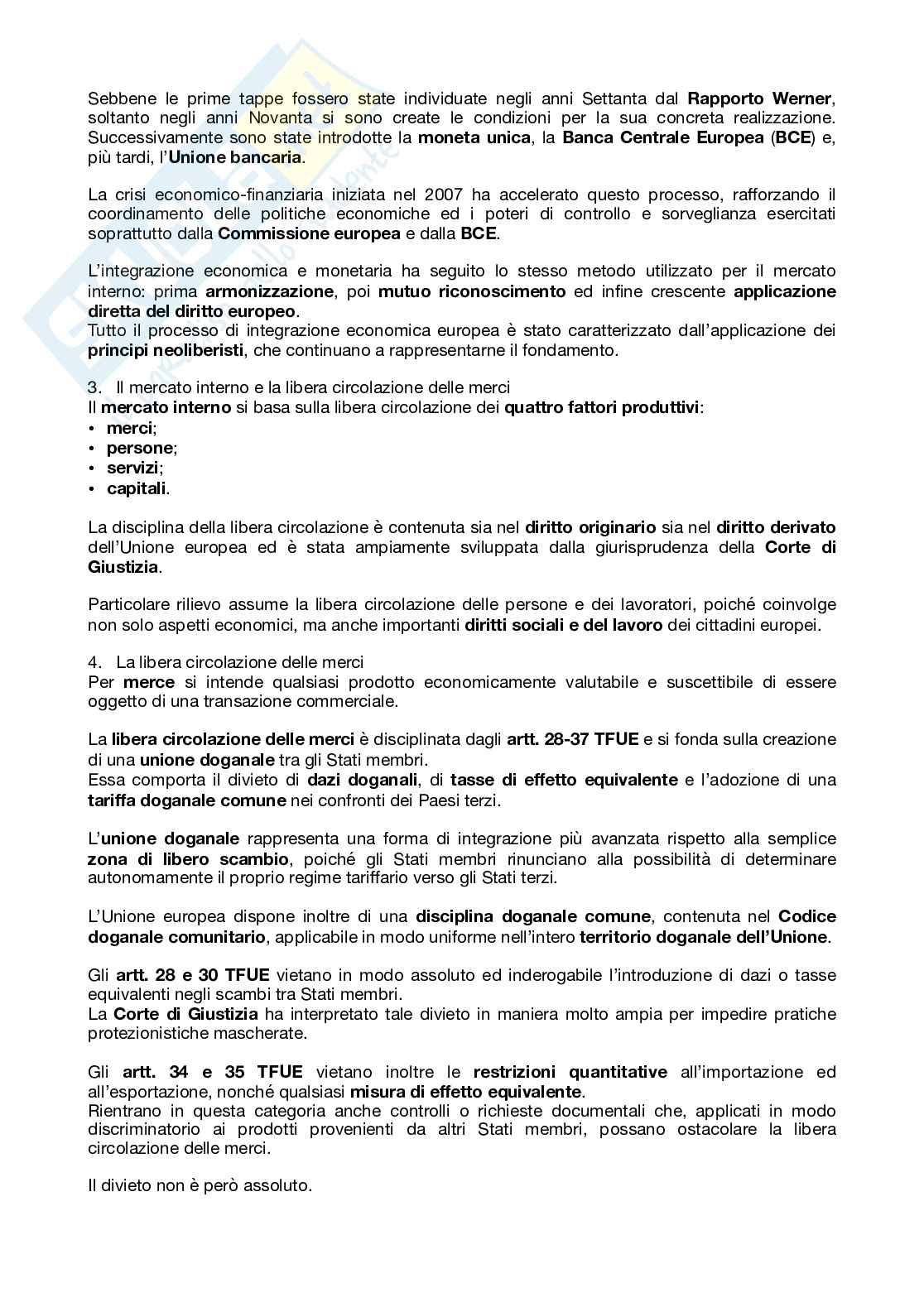 Diritto dell'Unione Europea  Pag. 21