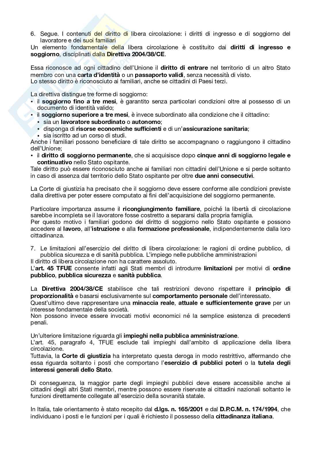 Diritto dell'Unione Europea  Pag. 26