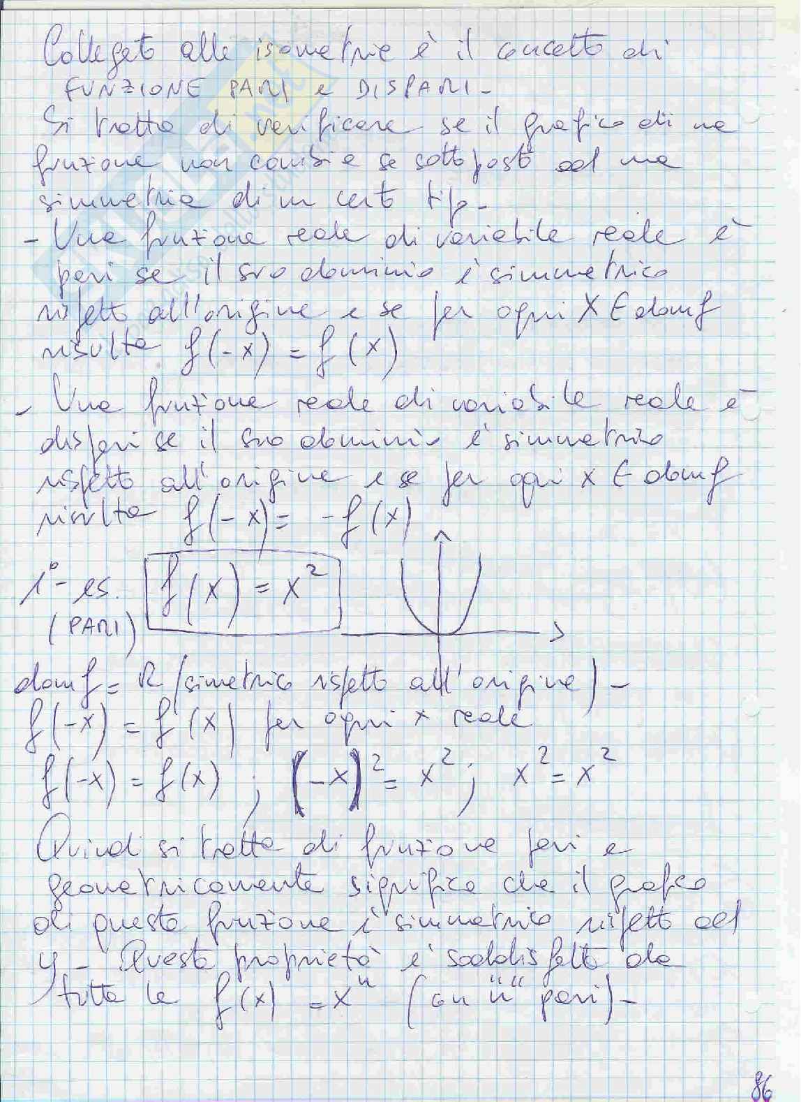 Trasformazione del piano. Proprietà  generali. Applicazioni alla retta Pag. 6