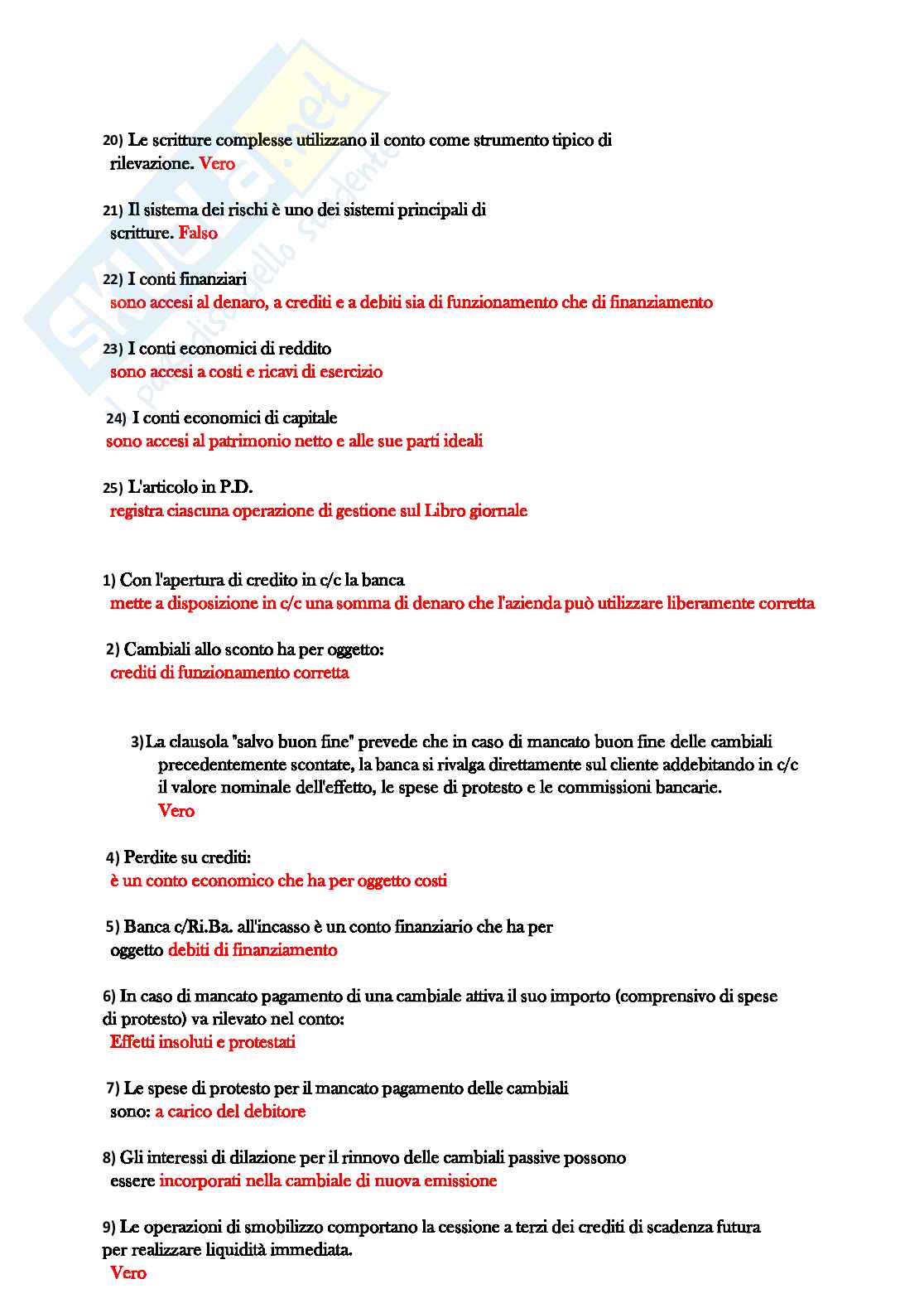 Banca dati Ragioneria svolta Pag. 31