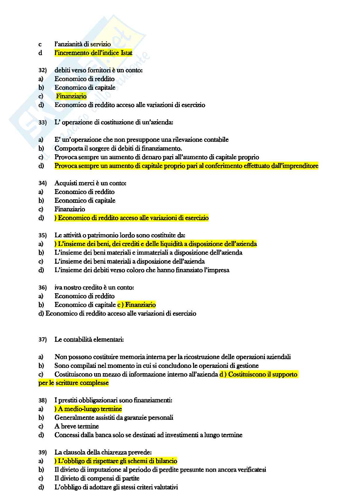Banca dati Ragioneria svolta Pag. 41