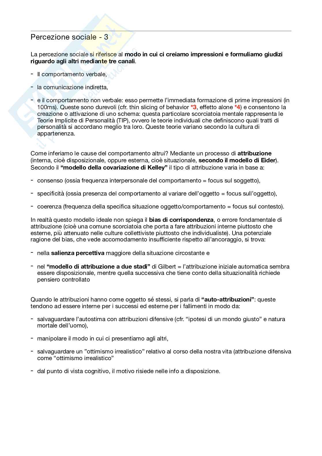 Appunti di Psicologia sociale Pag. 2
