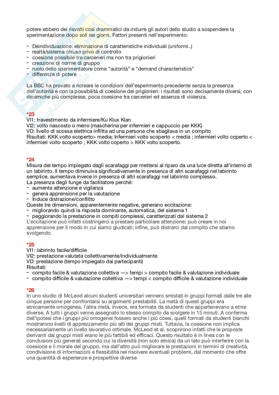 Appunti di Psicologia sociale Pag. 21