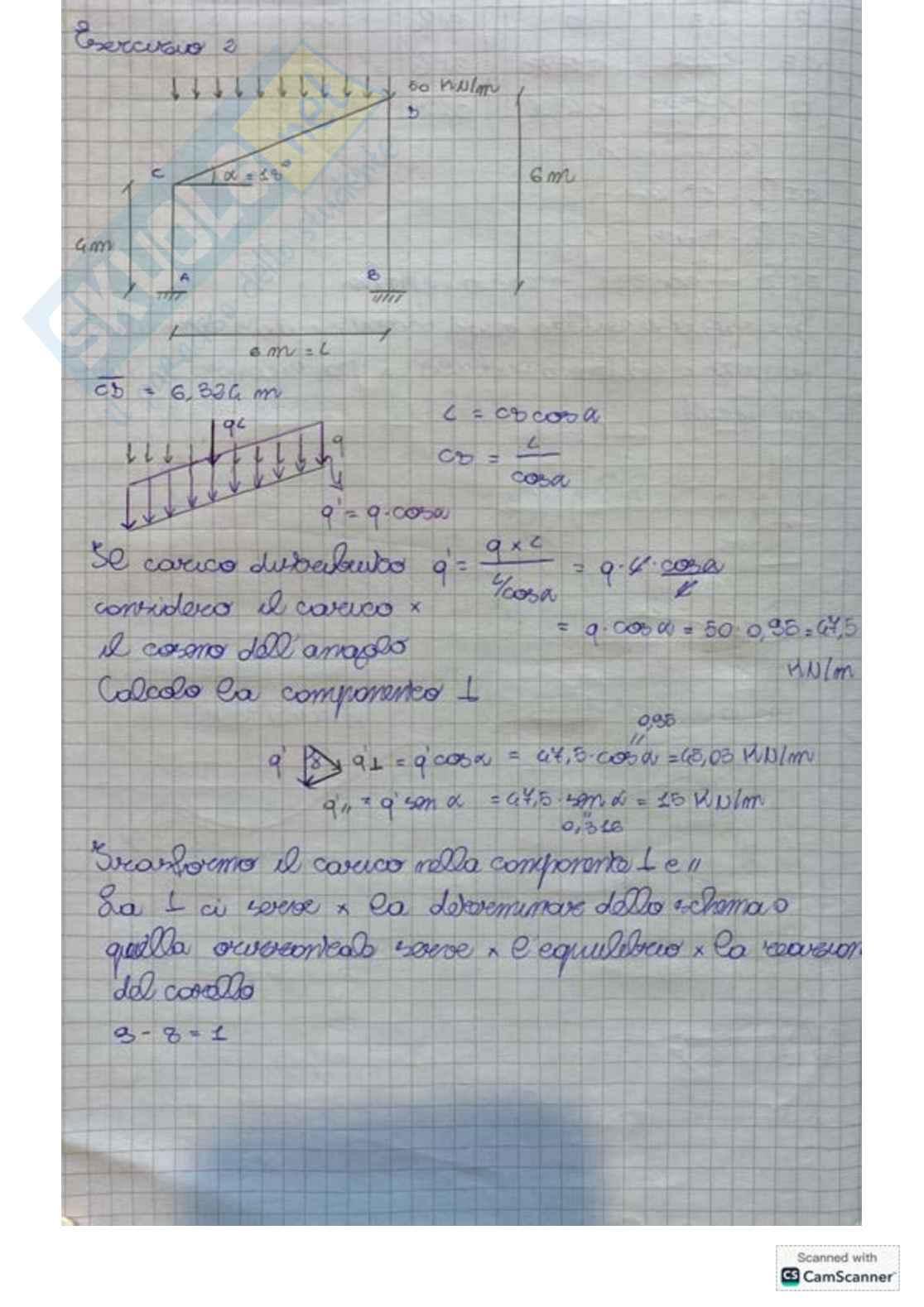 Esercitazioni Strutture in cemento armato Pag. 6