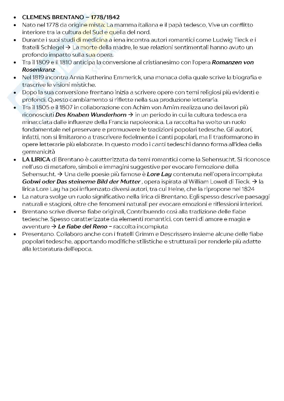 Schemi e appunti per sostenere esame orale di Letteratura tedesca 2  Pag. 21