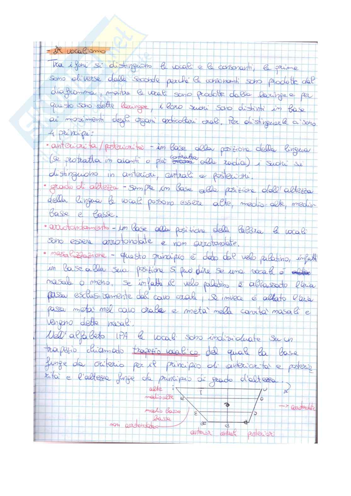 Appunti di Linguistica generale Pag. 11