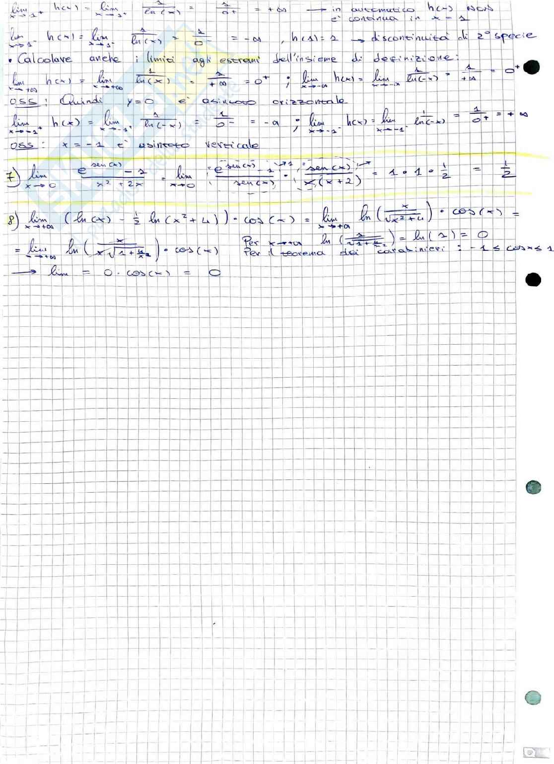 Analisi 1 - Appunti completi + Esercizi Pag. 26