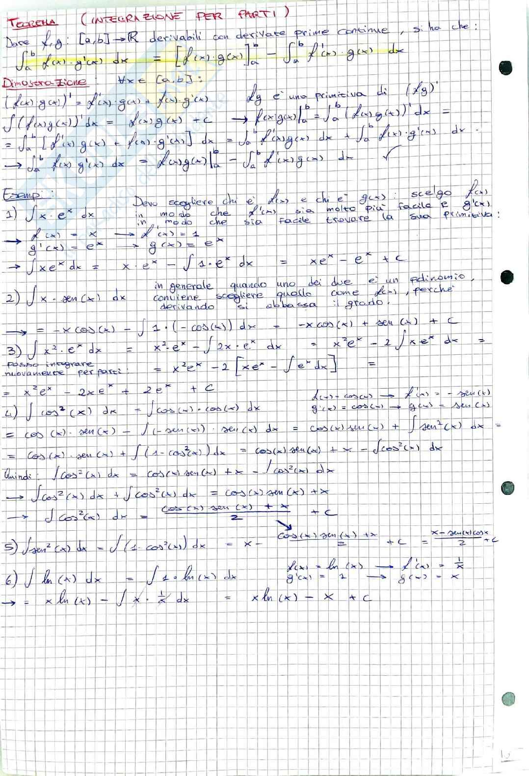 Analisi 1 - Appunti completi + Esercizi Pag. 46