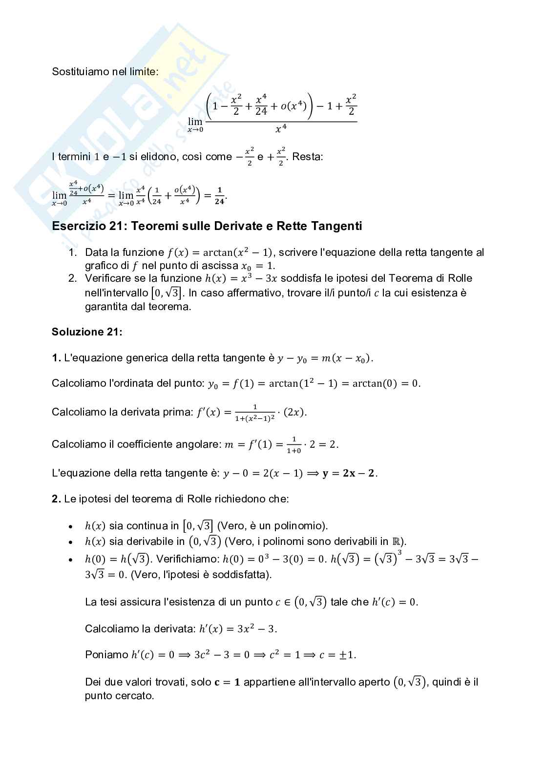 Analisi 1 - Appunti completi + Esercizi Pag. 66