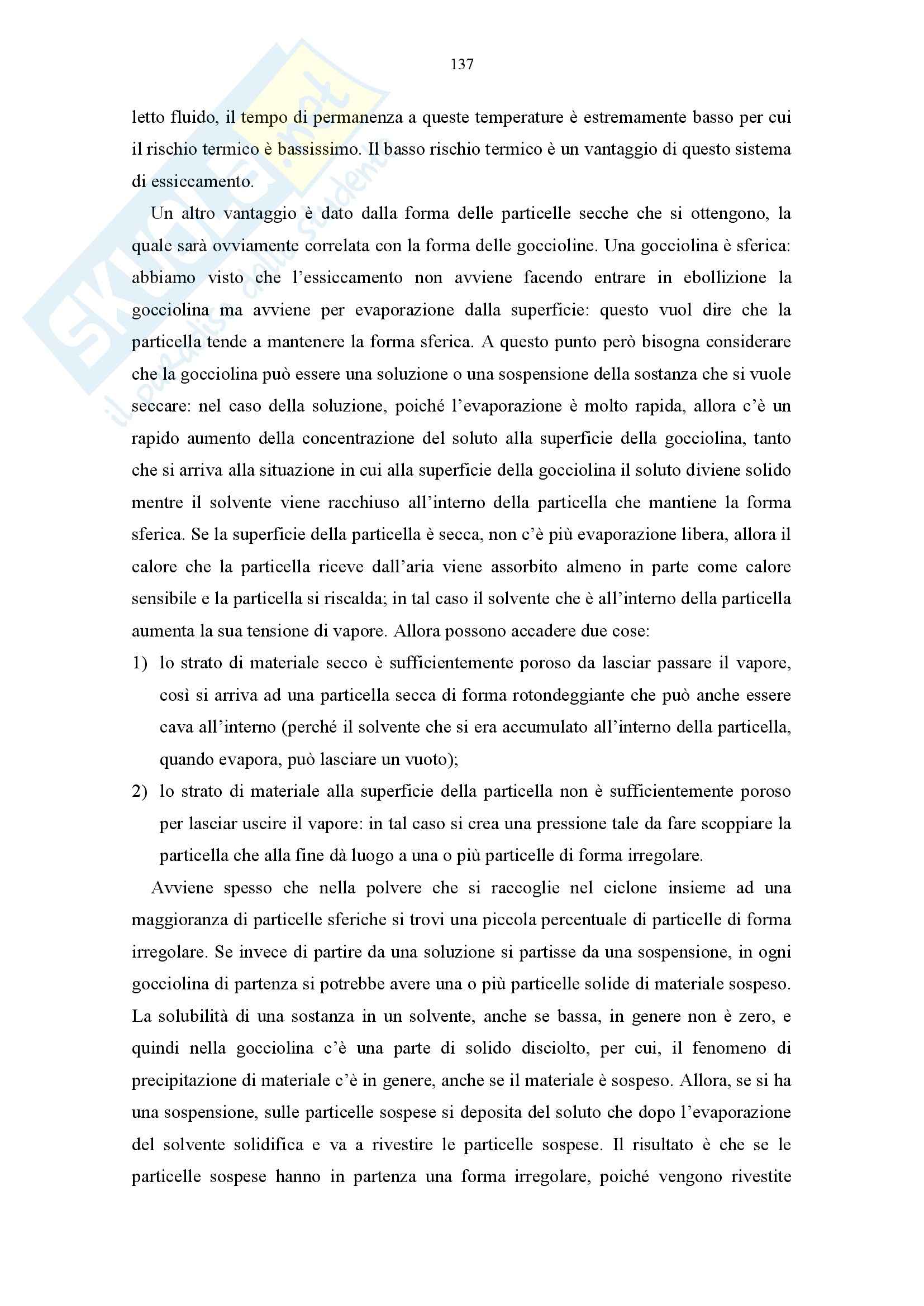 Tecnica farmaceutica - Spray dryer Pag. 31