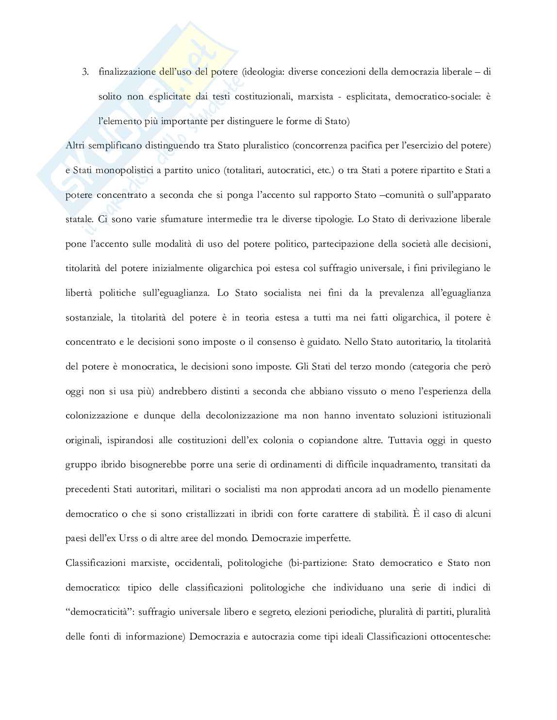 Sistemi costituzionali comparati  Pag. 11
