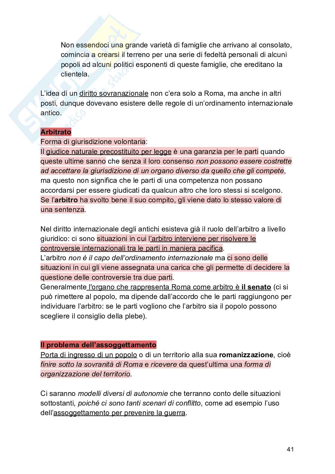 Appunti Storia del diritto romano Pag. 41