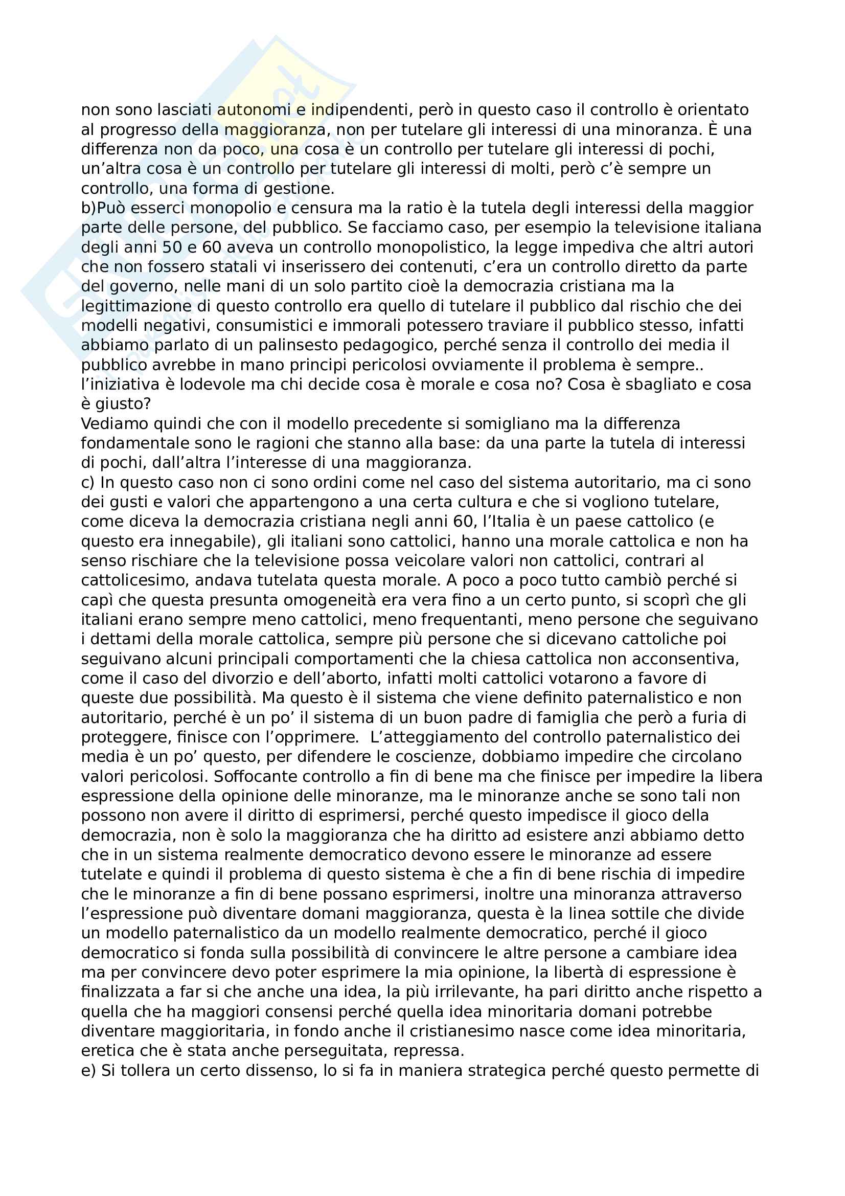 la comunicazione di massa Pag. 2